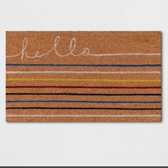 Hello Coir Door Mat from Room Essentials - Picture 6 of 6